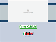 Tablet Screenshot of nuovaoma.com